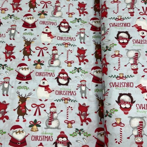 Pościel Beżowa Złota Merry Christmas Euro - obrazek 2